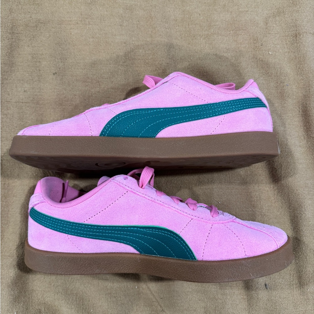 Puma Pink and Teal Athletic Shoes